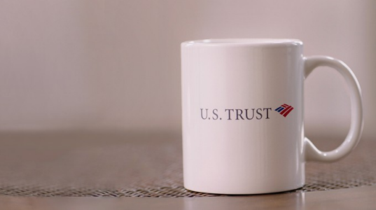 U.S. Trust mug